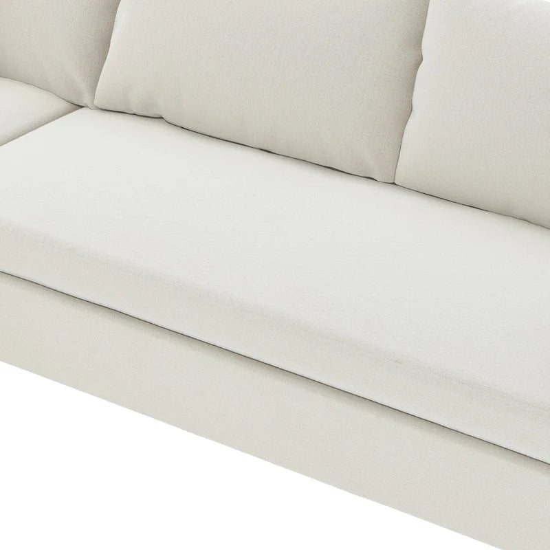 Canapé d'angle modulable, ensemble de canapés en chenille réversible en forme de U