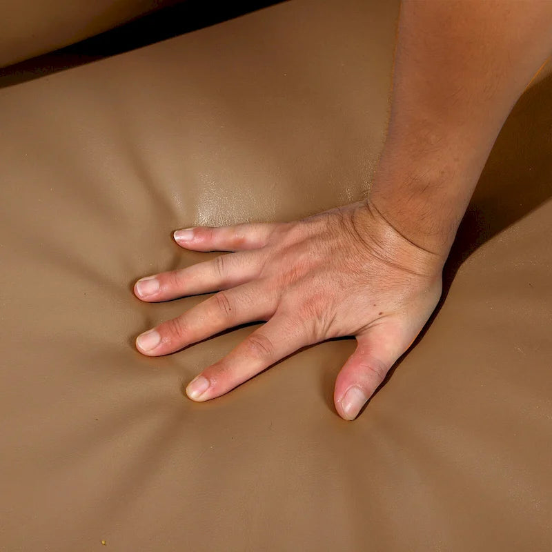 Fauteuil moderne 29,13 po avec pieds antidérapants à adsorption et cadre métallique robuste