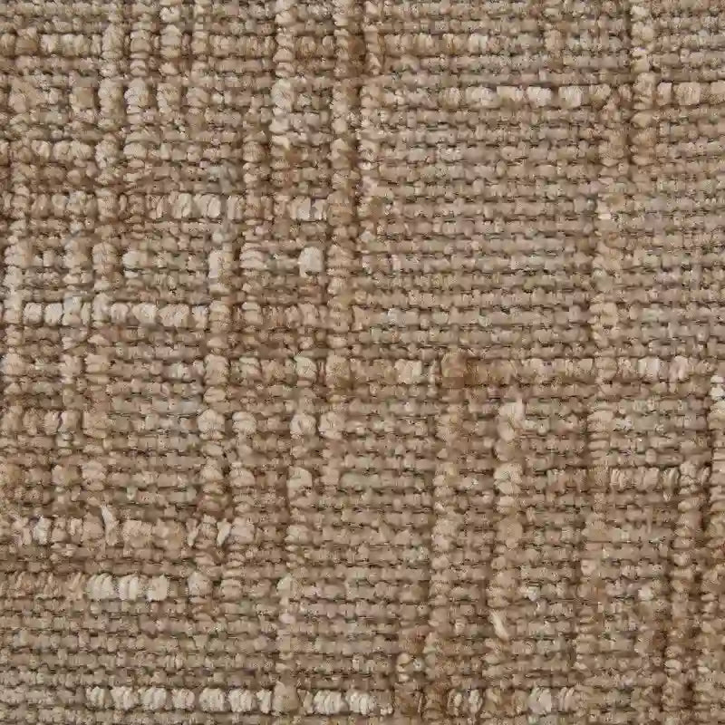 76,77 Canapé en chenille avec 2 poufs