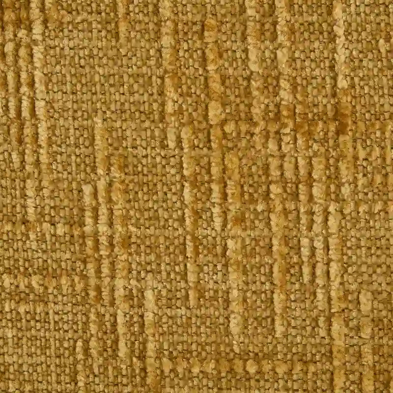 76,77 Canapé en chenille avec 2 poufs
