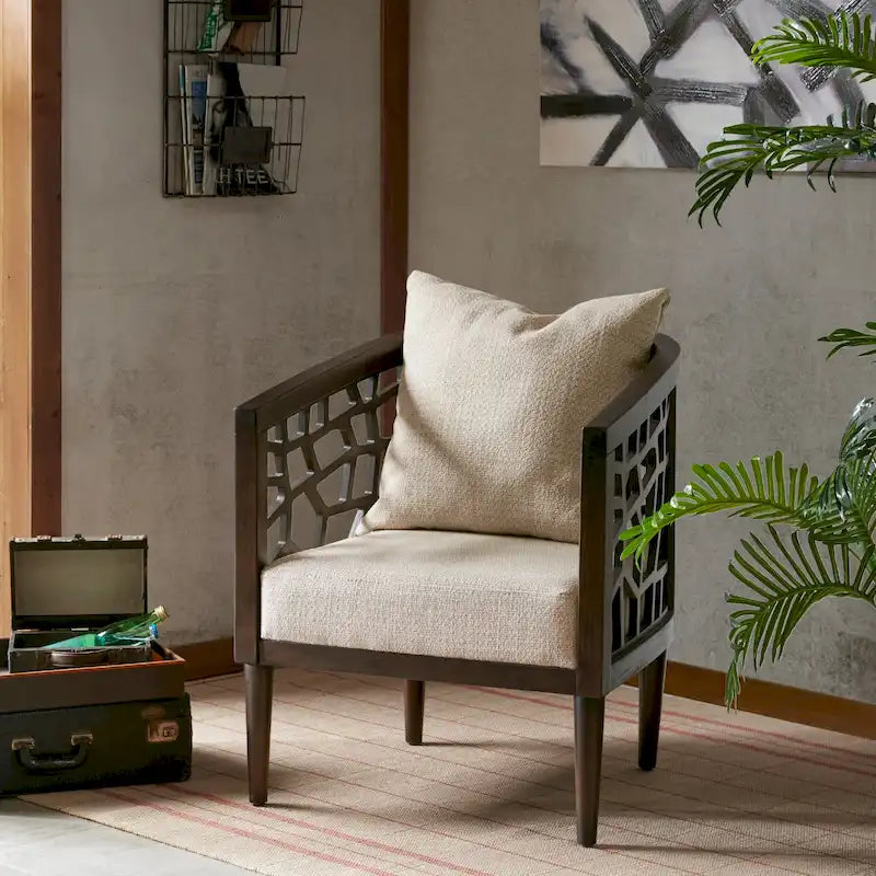 Fauteuil Craquelé