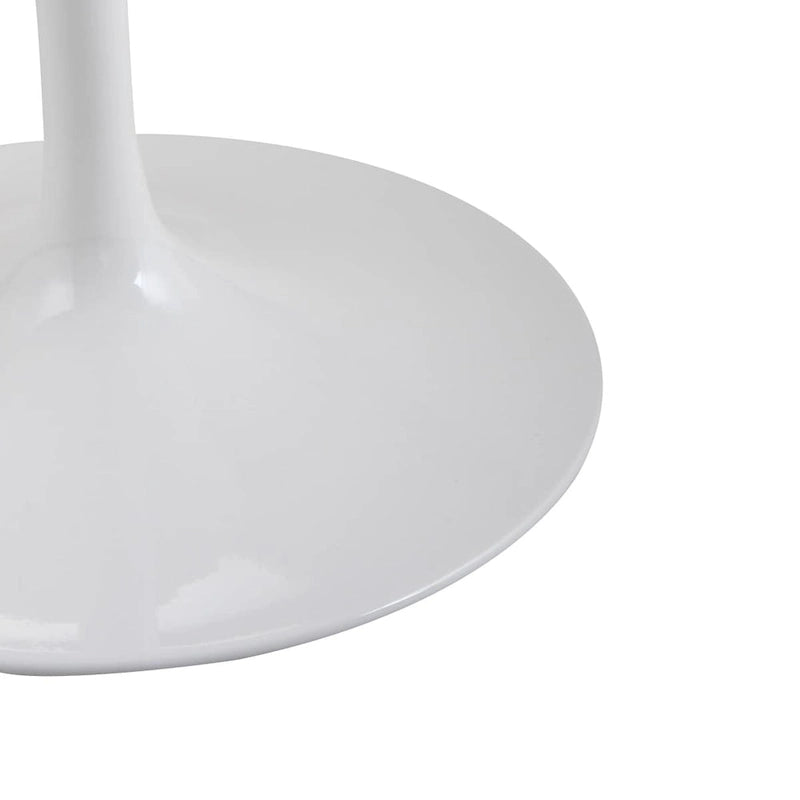 Chaise tulipe pivotante, chaise de salle à manger avec assise rembourrée et dossier incurvé