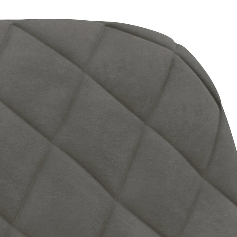 Chaises de salle à manger pivotantes, 2 pièces, fauteuils d'appoint modernes rembourrés en velours
