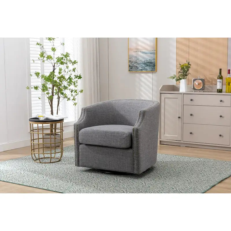 Chaise pivotante de salon