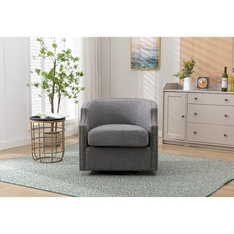 Chaise pivotante de salon